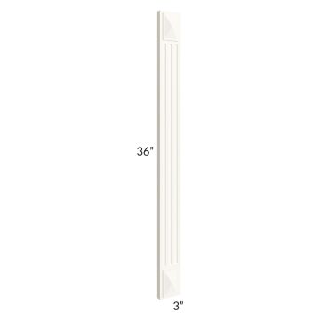 Signature Vanilla 3x36 Fluted Decorative Filler