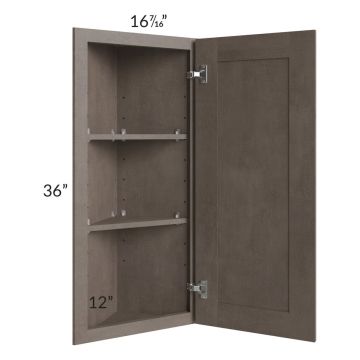 Signature Vanilla 12x36 Angle Wall Cabinet