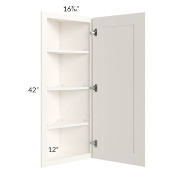Signature Vanilla 12x42 Angle Wall Cabinet