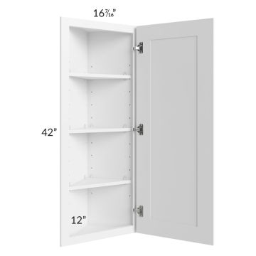 Signature Vanilla 12x42 Angle Wall Cabinet