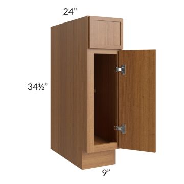 Portland Walnut 09" Base Cabinet