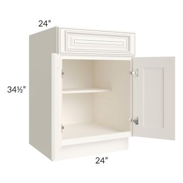 Signature Vanilla Glaze 24" Base Cabinet