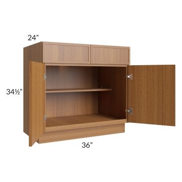 Portland Walnut 36" Base Cabinet