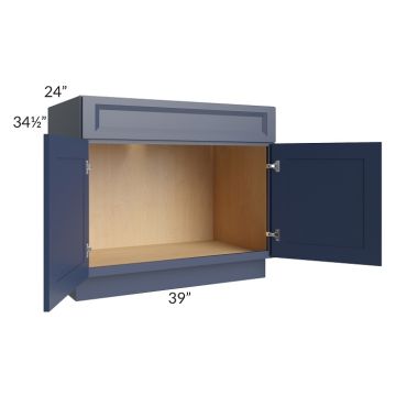 Bayville Blue 39" Base Cabinet