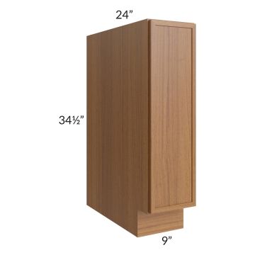Portland Walnut 09" Base Pull-Out Spice Rack 