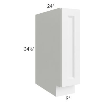 Providence White 09" Base Pull-Out Spice Rack
