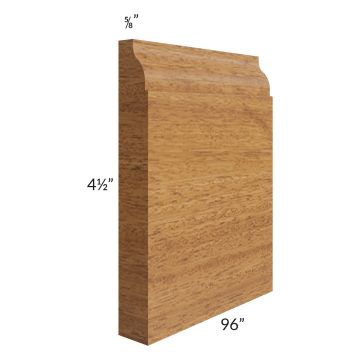 Portland Walnut 96" Base Board Molding 