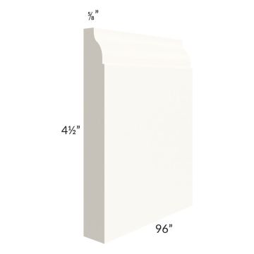 Signature Vanilla Glaze 96" Base Board Molding 