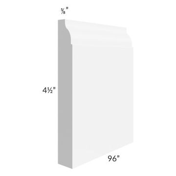 Providence White 96" Base Board Molding
