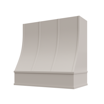 Stone Shaker Charlotte Strapped Sloped Hood with Block Molding