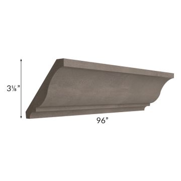 Natural Grey Shaker Crown Molding