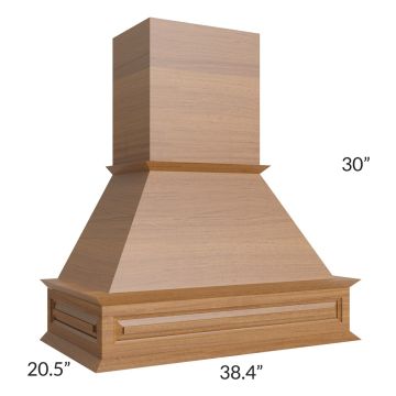 Portland Walnut Wood Range Hood