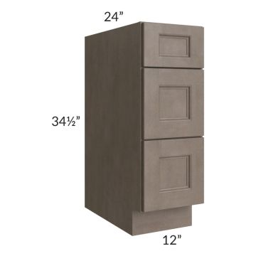 Providence Natural Grey 12" Drawer Base Cabinet