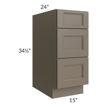 Tuscan Stone 15" Drawer Base Cabinet