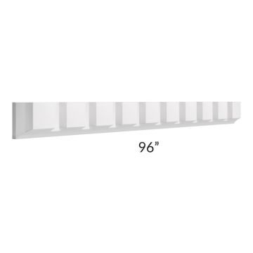 Belfast White Dentil Molding Inlay