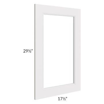 Tuscan Cloud 18x30 Clear Glass Door (Cabinet Sold Separately)