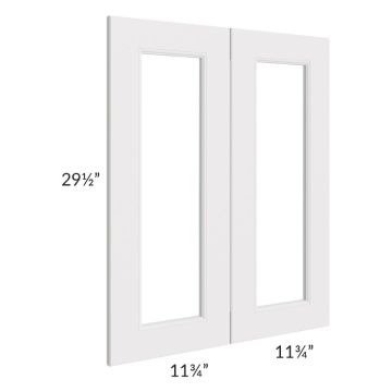 Tuscan Cloud 24x30 Clear Glass Door (Cabinet Sold Separately)