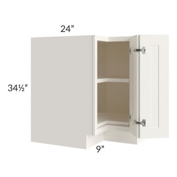 Tuscan Stone 24x30 Corner Wall Cabinet (No Door) To Be Used With A Glass Door