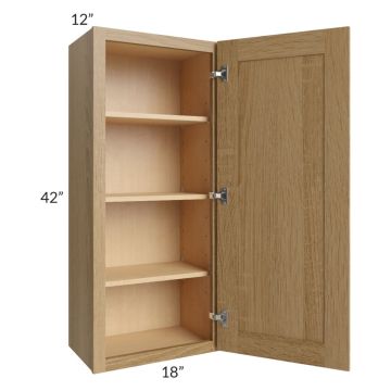 Catalina Toffee 18x42 Wall Cabinet