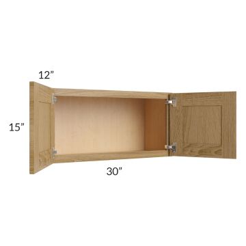 Catalina Toffee 30x15 Wall Cabinet
