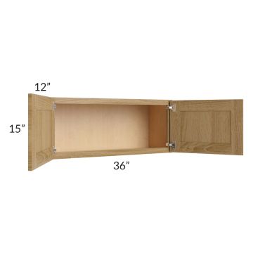 Catalina Toffee 36x15 Wall Cabinet