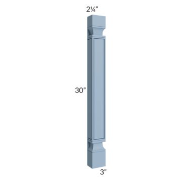 Sky Blue Shaker Decorative Half Leg