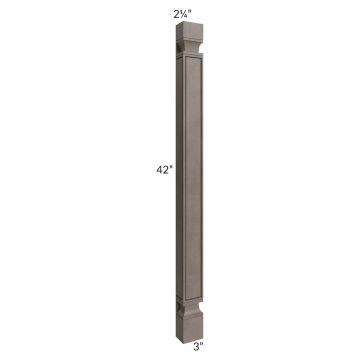 Natural Grey Shaker Decorative Half Leg