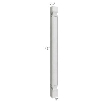 Heather Grey Shaker Decorative Half Leg