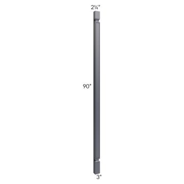 Midtown Indigo Shaker 90" Tall Plain Pilaster