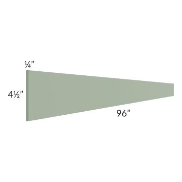 Royal Sage Green Shaker 96" Toe Kick