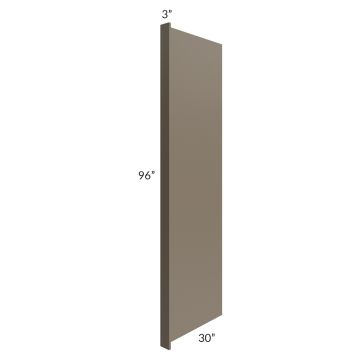 Tuscan Stone 30x96 Refrigerator End Panel with a 3" Return