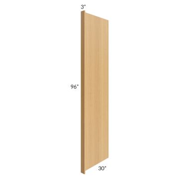 Portland Sand 30x96 Refrigerator End Panel with a 3" Return 