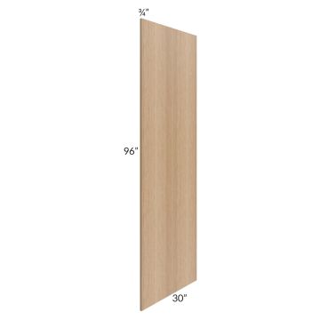 Vienna Rift Oak 30x96 Refrigerator End Panel