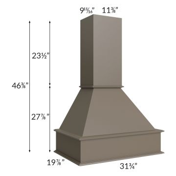Tuscan Stone 30" Signature Hood