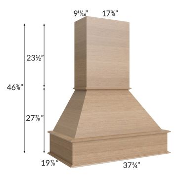 Vienna Rift Oak 36" Signature Hood