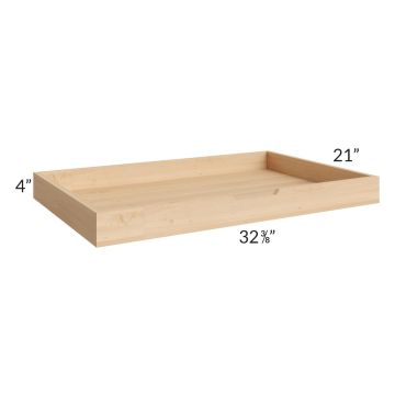 Asheville Grey Shaker 36" Roll Out Tray
