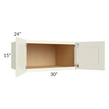 Linen Shaker 30x15x24 Wall Cabinet