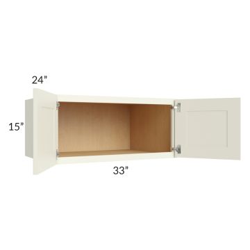 Linen Shaker 33x15x24 Wall Cabinet