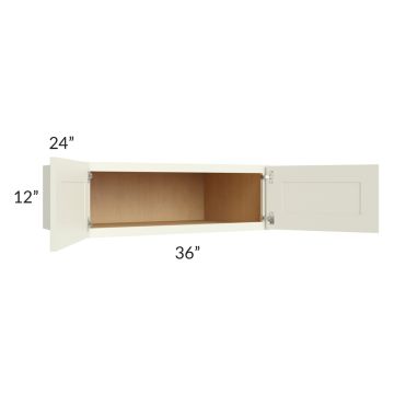 Linen Shaker 36x12x24 Wall Cabinet 