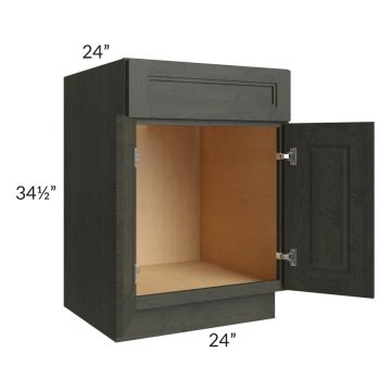 Charlotte Dark Grey 24" Sink Base Cabinet