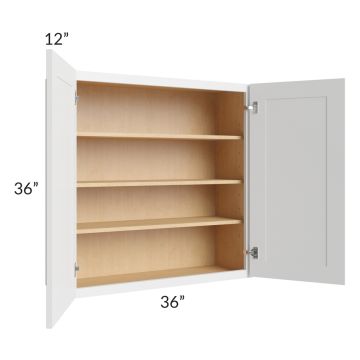 Belfast White 36x36 Wall Cabinet