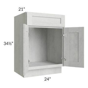 Heather Grey Shaker 24" Bathroom Vanity 