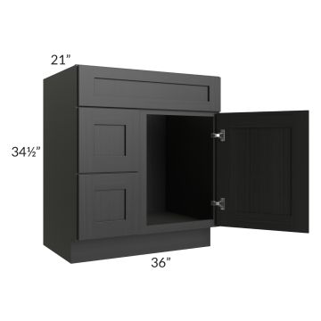 Artisan Black Shaker 30" Bathroom Vanity 