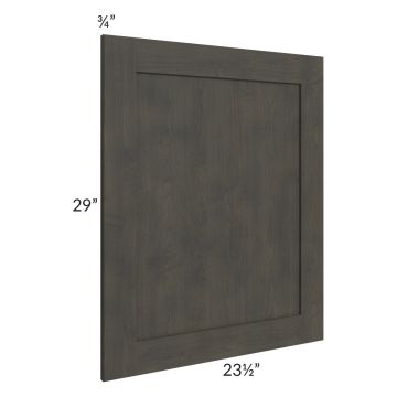 Charcoal Grey Shaker Base Decorative End Panel
