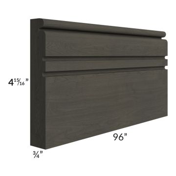 Charcoal Grey Shaker 96" Base Molding