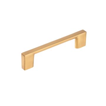 Contemporary Metal Pull 3.77" Center to Center in Champagne Bronze