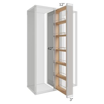 Tuscan Stone 3x42 Wall Spice Pull Out 