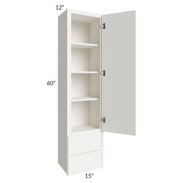Lennox Frost 15x60 Counter Top Linen Cabinet - Out of stock through March