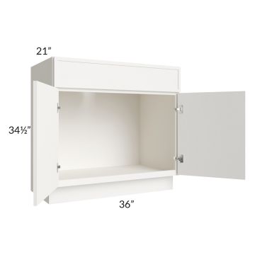 Lennox Frost 36" Vanity Sink Base Cabinet