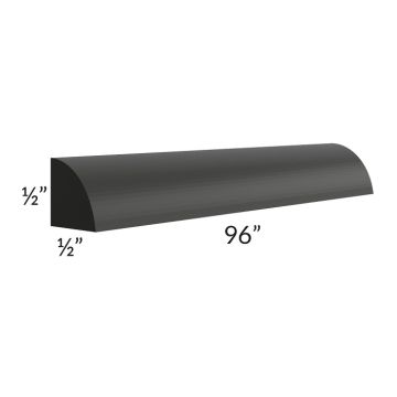 Lennox Ebony 8' Shoe Molding 